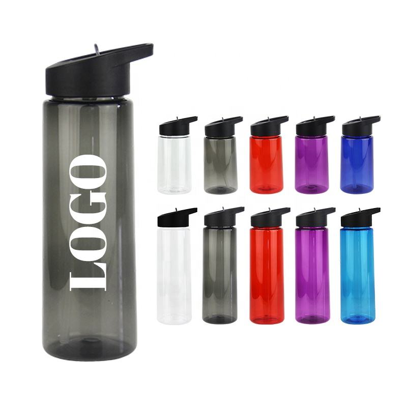 Water Bottle with Flip Straw - BPA Free