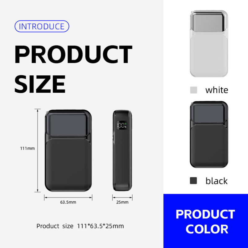 Portable Phone Charger with Plug - Image 7