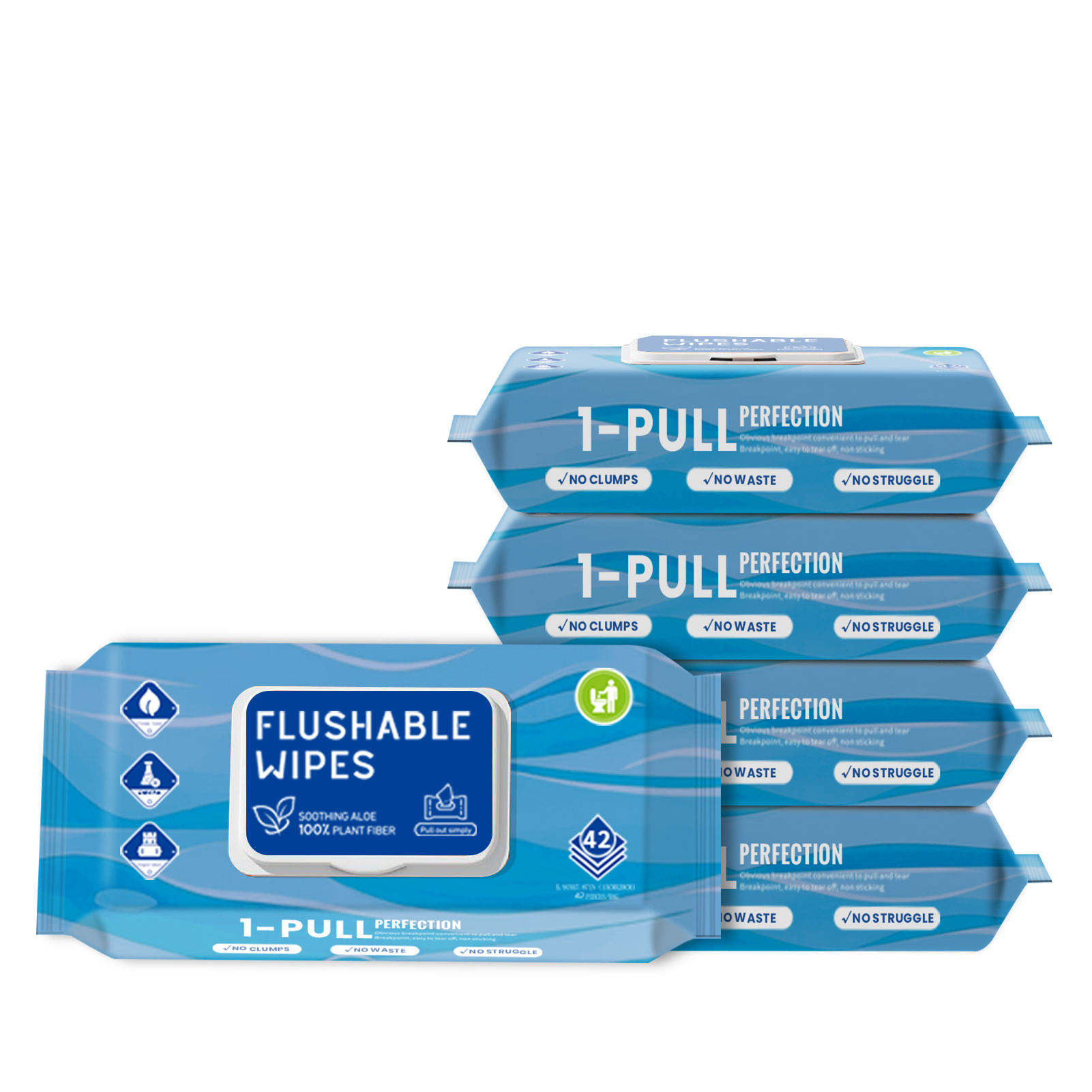 Travel hand wipes
