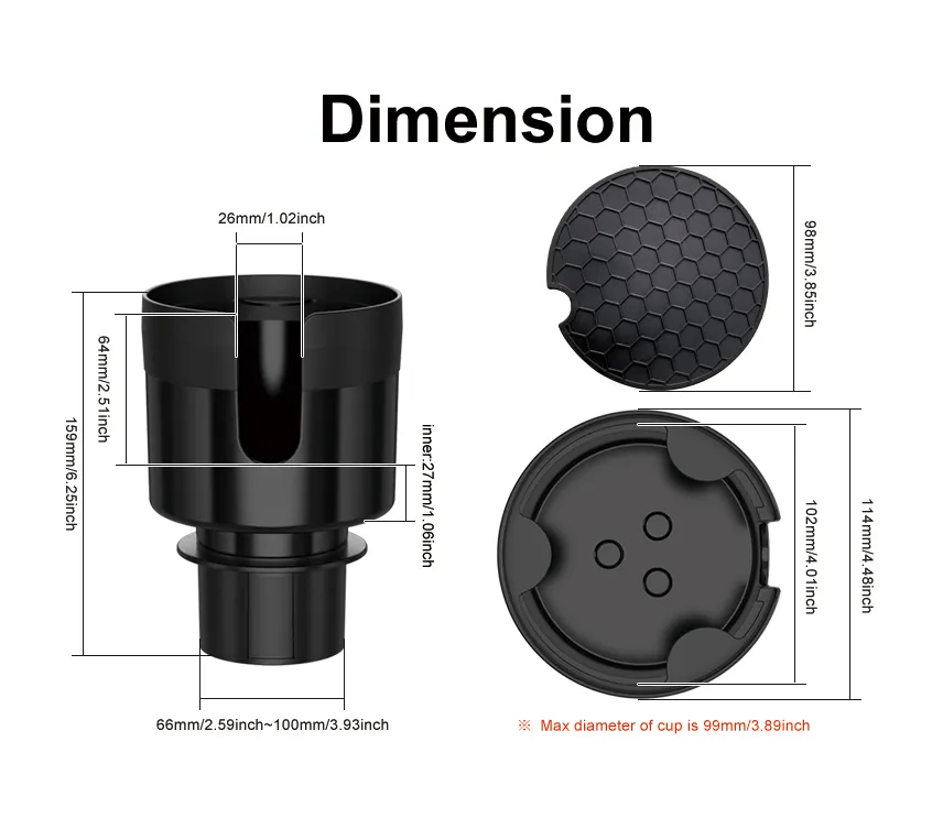 Car cup adapters - Image 4