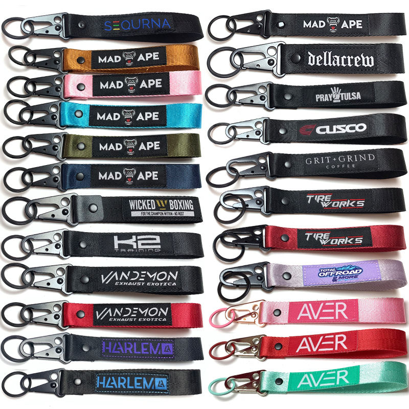 Press badge lanyards