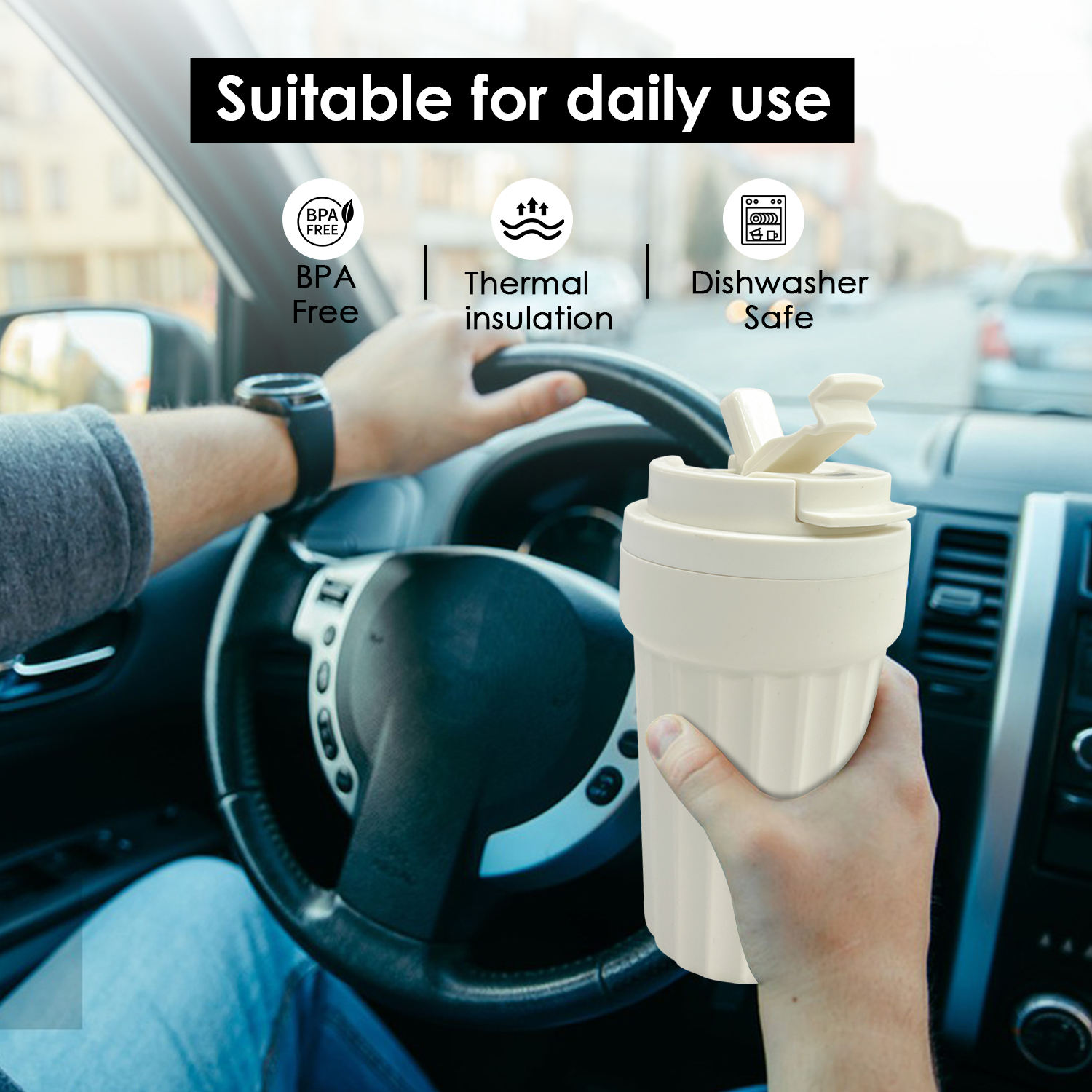 Insulated camp mugs - Image 3