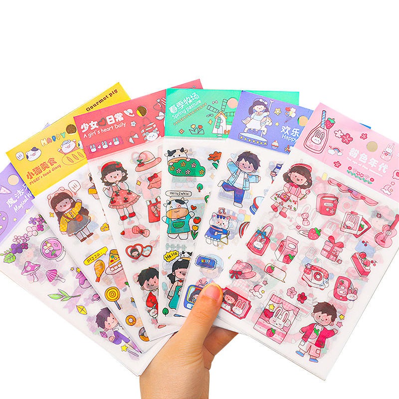 Eco sticker sheets