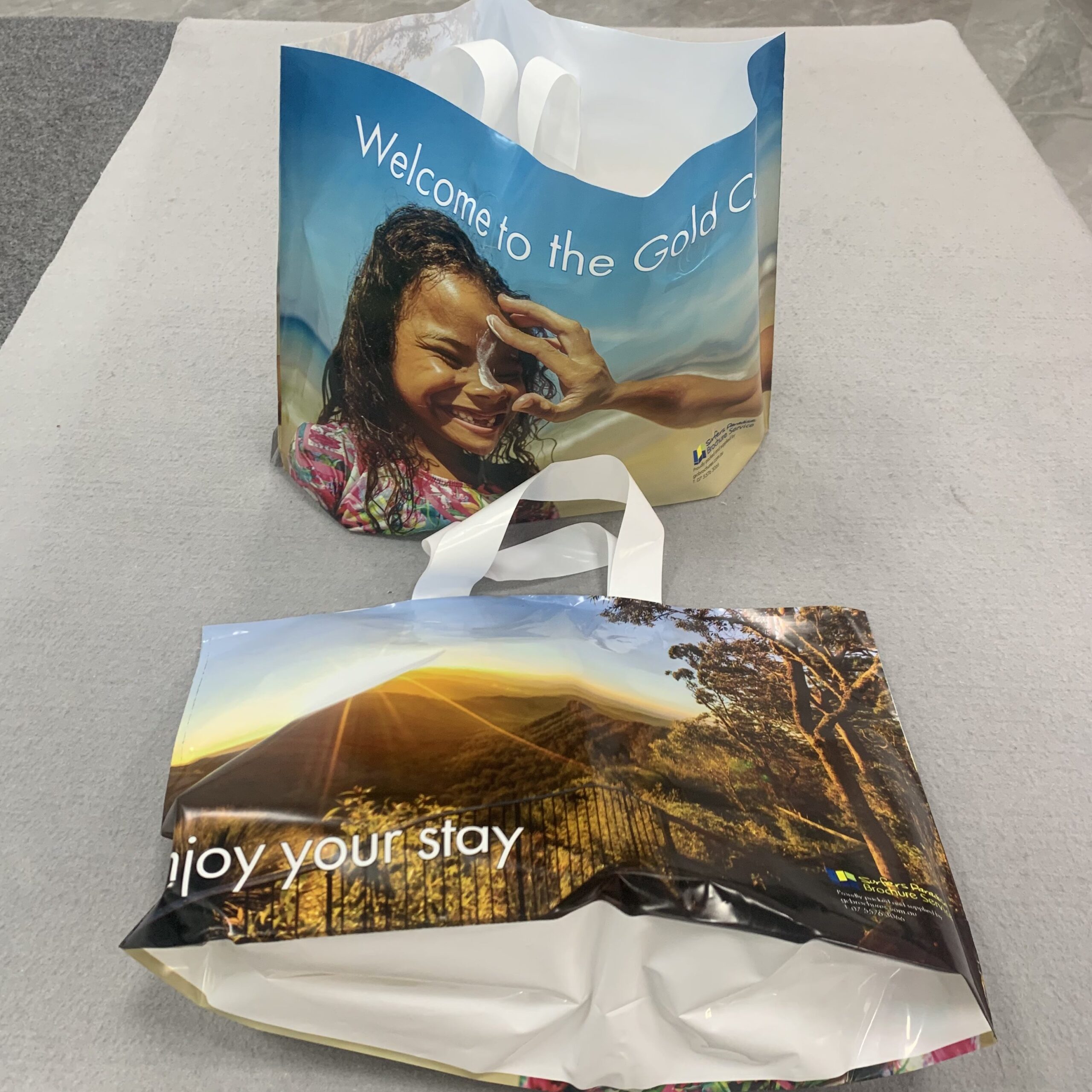 Waterproof tote sacks