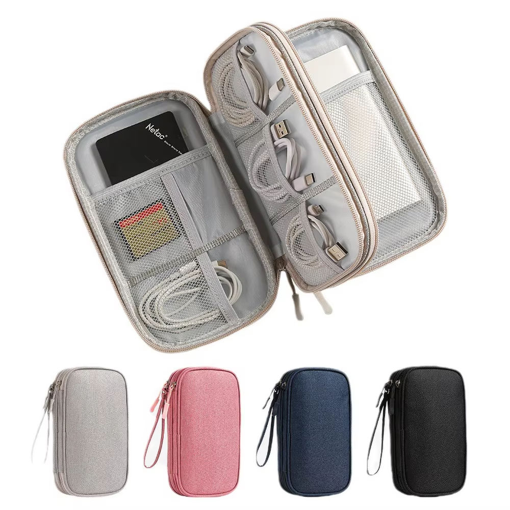 Tech accessory zip cases