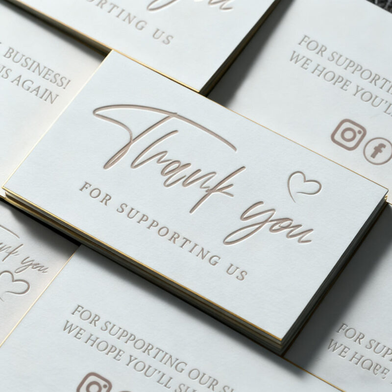 Desk gratitude cards