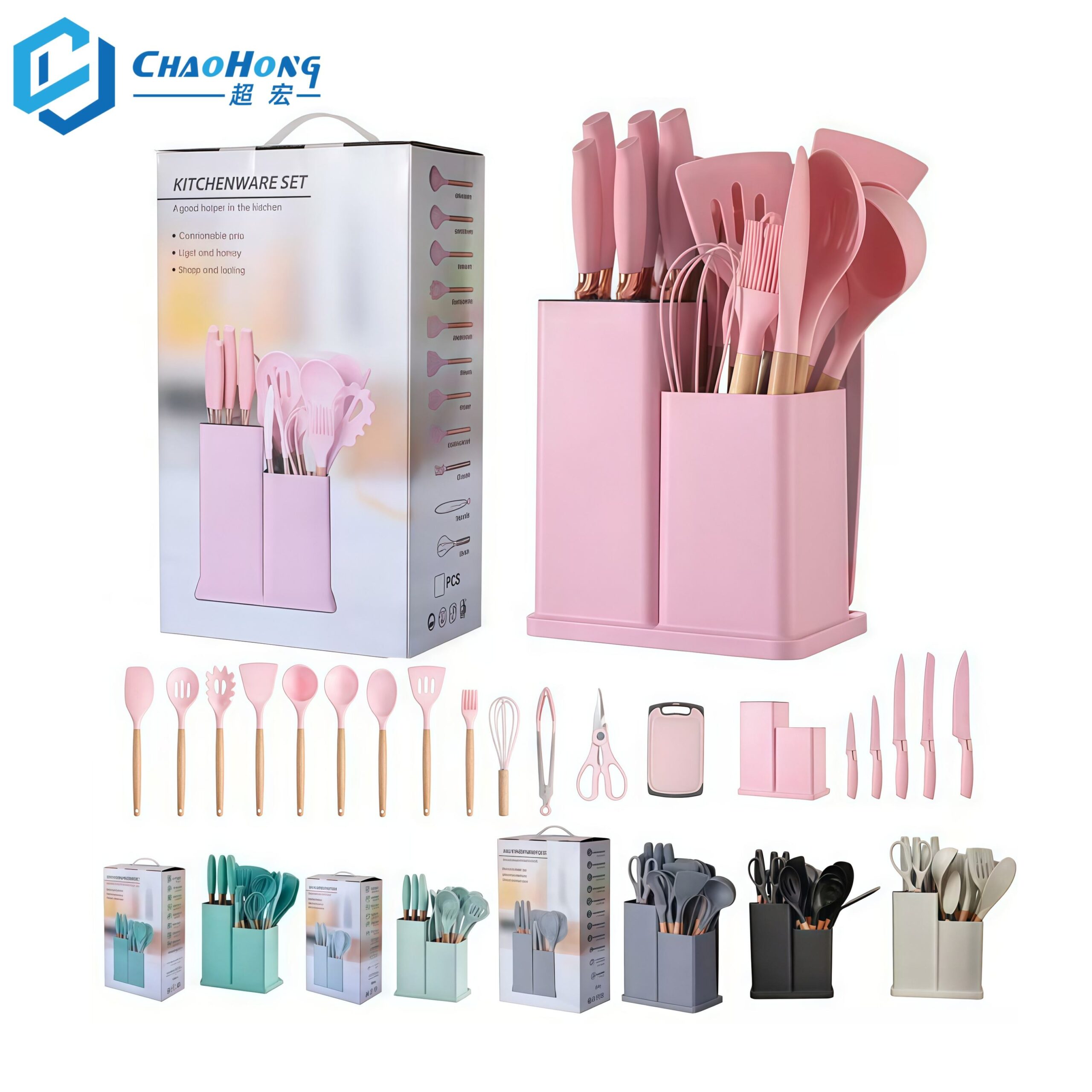 Silicone spatula sets