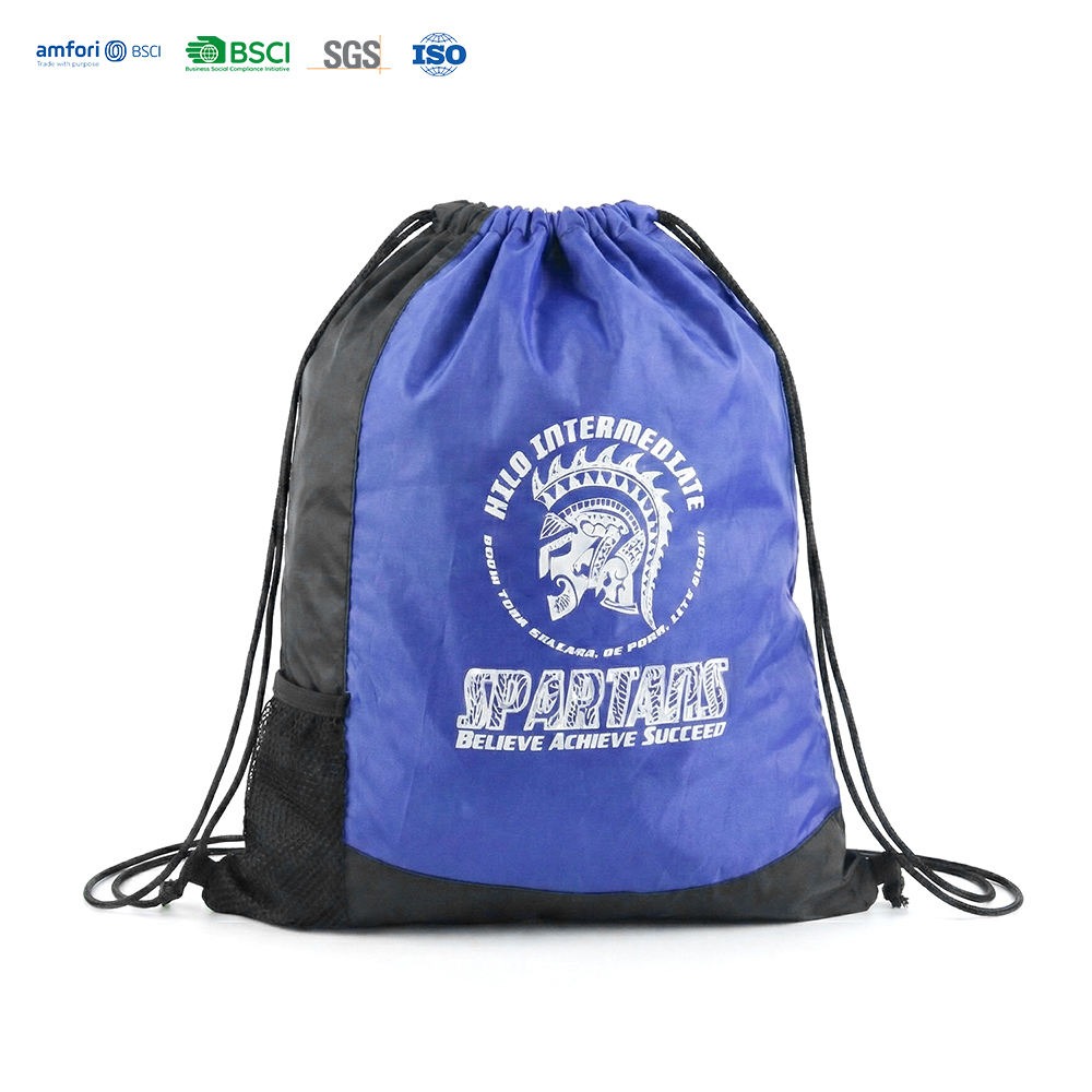 Giveaway drawstring sacks