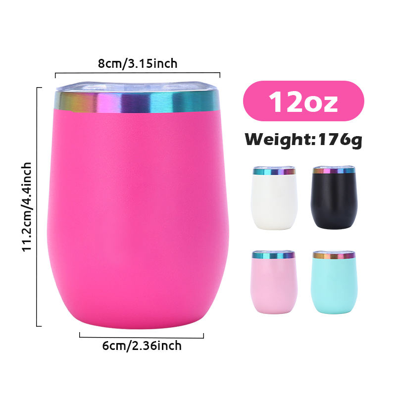 Vacuum-insulated wine tumblers - Image 4